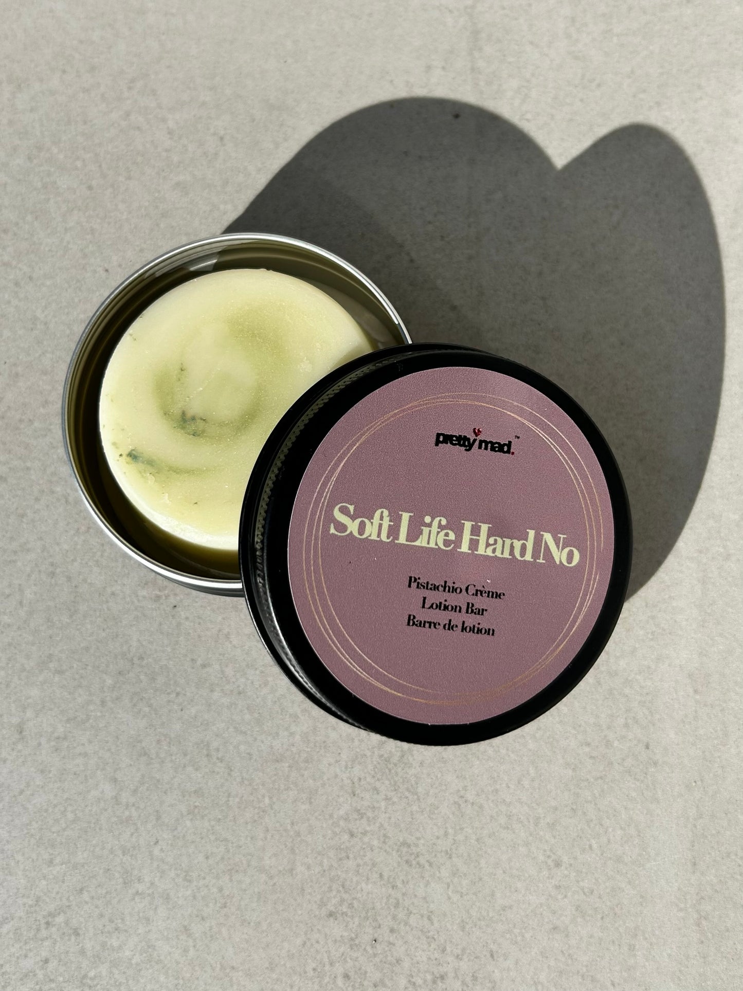 Soft Life Hard No Pistachio Crème Lotion Bar