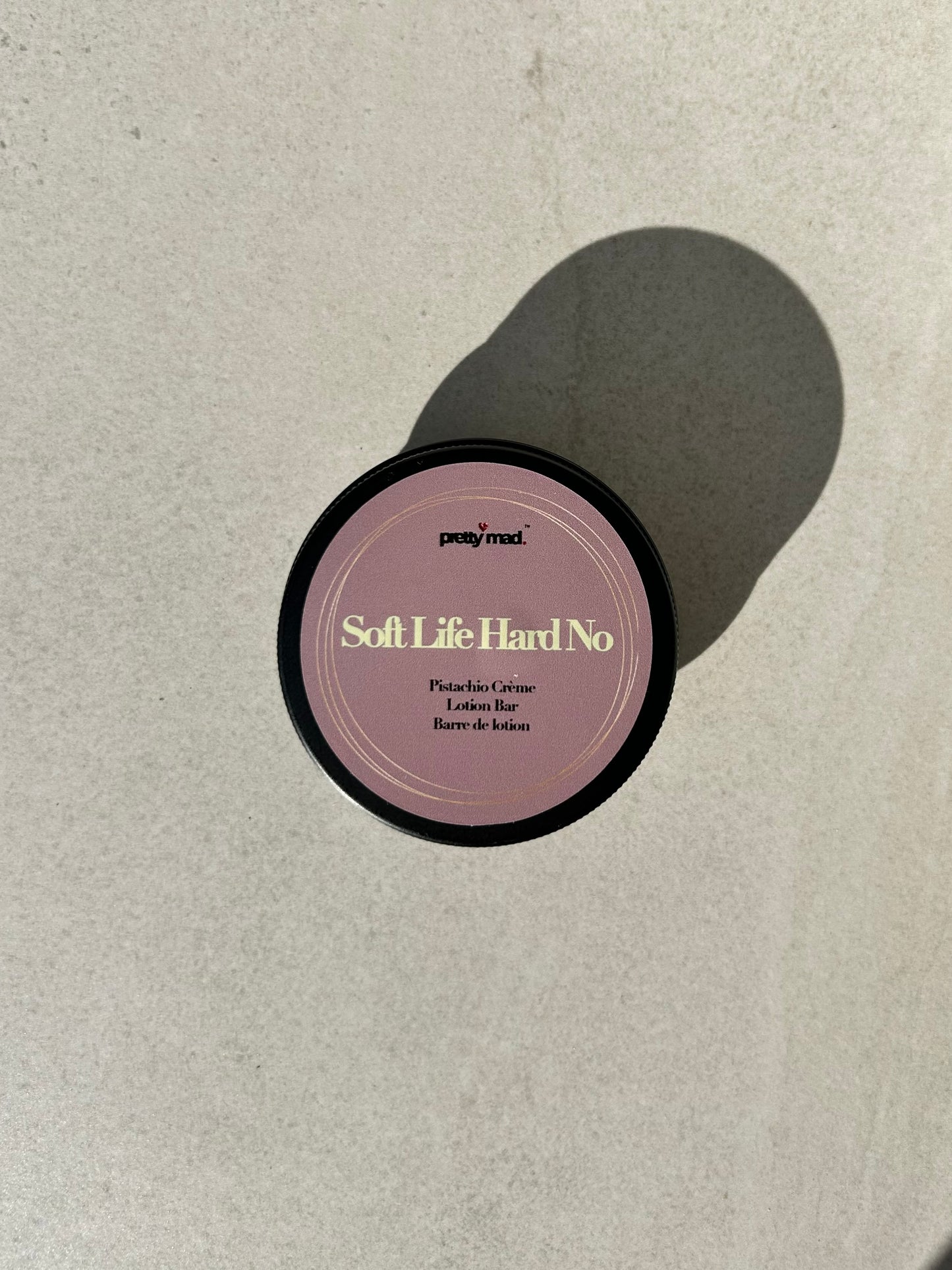 Soft Life Hard No Pistachio Crème Lotion Bar