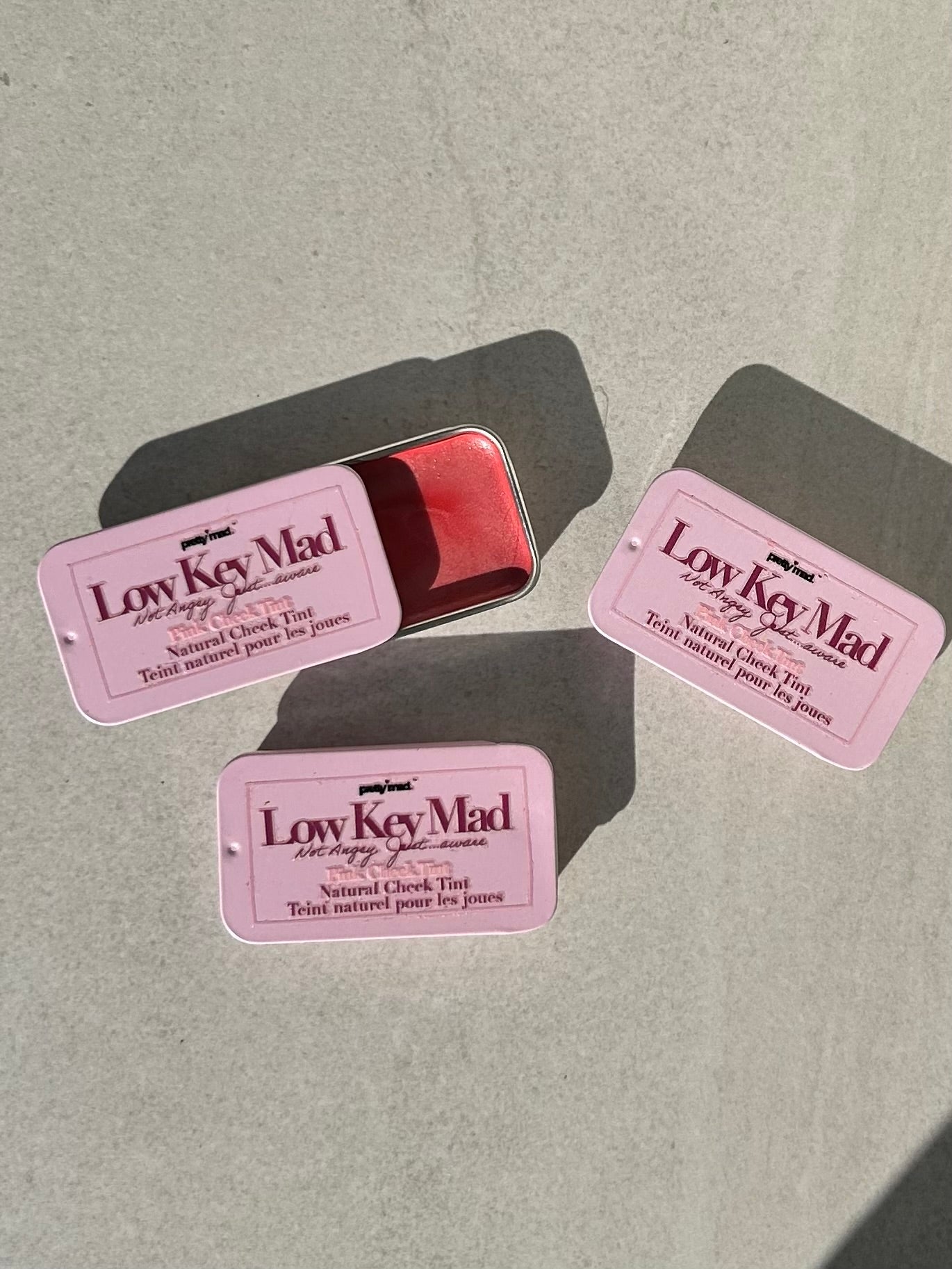 Low Key Mad Cream Cheek Tint - Pinkish